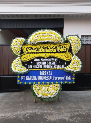 Papan Bunga Duka di Kupang Raya