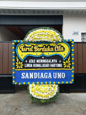 Papan Bunga Duka di Kupang Raya