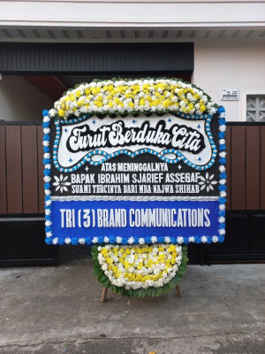 Papan Bunga Duka di Kupang Raya